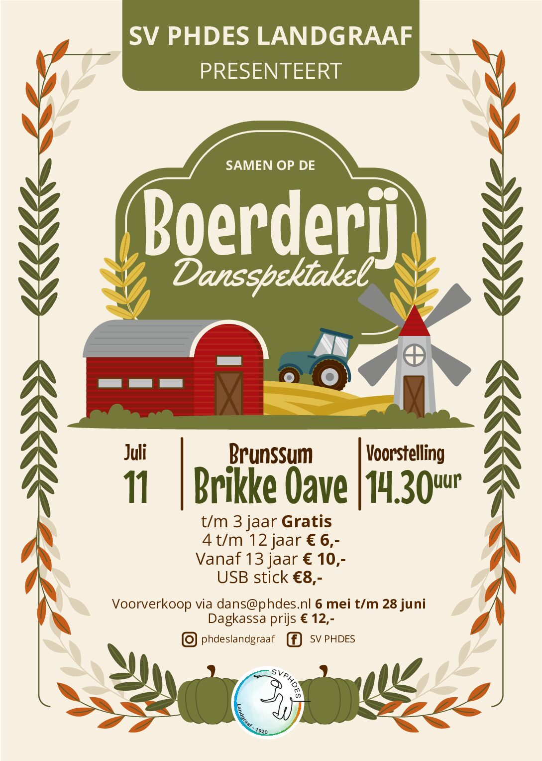 Poster PHDES – Dansspektakel 2026 (Extern)V2