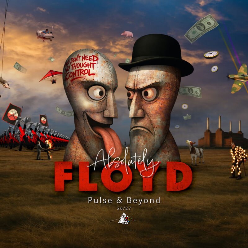 Poster van Absolutely Floyd Pulse & Beyond Tour in de Brikke Oave in Brunssum